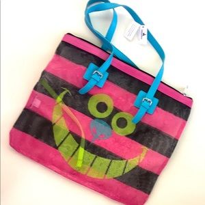 Disney Parks Exclusive Cheshire Cat Tote NWT
